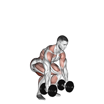 Dumbbell Clean demonstration