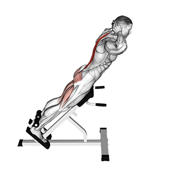 Hyperextension demonstration