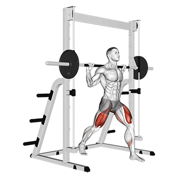 Smith Sprint Lunge demonstration