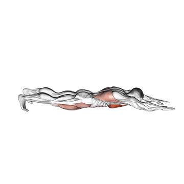 Superman Push-up demonstration