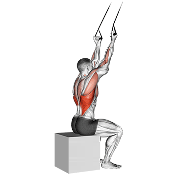 Band Underhand Pulldown demonstration