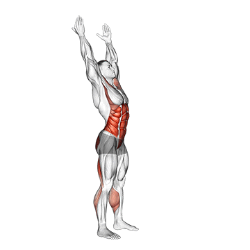Side-to-side Toe Touch (male) demonstration