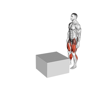 Jump Box Over (male) demonstration