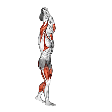 Kettlebell Overhead Carry demonstration